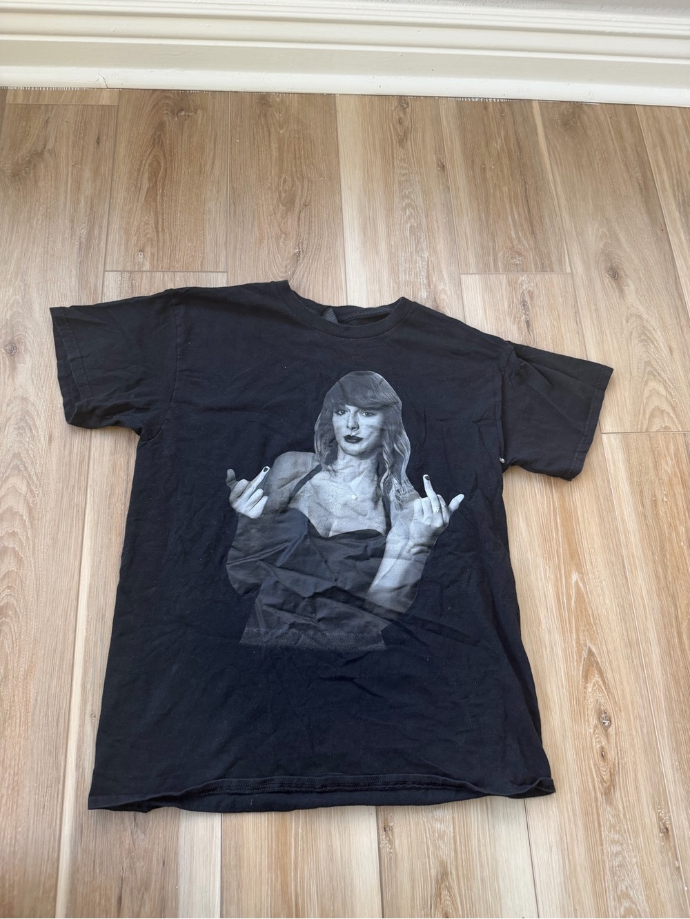Black Graphic Tee